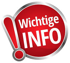 wichtige Info