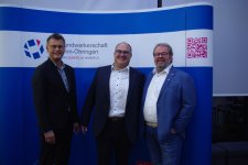 Kreishandwerksmeister Manuel Keicher - Mitte vorn Kreishandwerksmeister Manuel Keicher - Mitte vorn